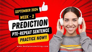 Repeat Sentence Practice  Prediction September 2024  week 2 [upl. by Johppah]