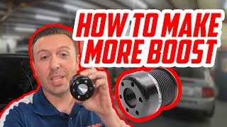 Shop Talk Saturday Ep 11  How To Make More Boost  Griptec Pulleys [upl. by Akayas]