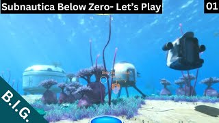 Subnautica Below Zero  Day 01  Best Start Ever I can barely believeit [upl. by Adnorrahs]