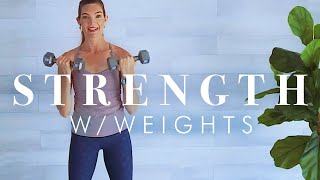 Weight Training Workout for Seniors amp Beginners  Compound Exercises for Strength [upl. by Yoshiko]