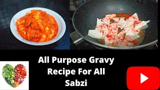 All Purpose Gravy Recipe By TasteWithHealthyTwist [upl. by Nevetse178]