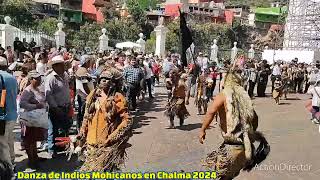 Danza de Indios Mohicanos del Valle del Maíz en Chalma Estado de México 2024 🥁🥁👏🙏👍🕍😃🎶 [upl. by Aierdna]