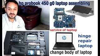 HP Probook 450 G0 Laptop Disassembly and cleaning I Cashing Change and Service [upl. by Alag]