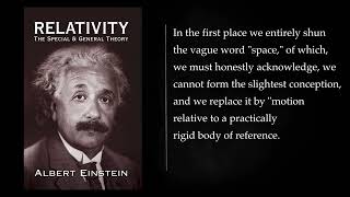 Relativity  Special amp General Theory by Albert Einstein Audiobook full length [upl. by Lean876]