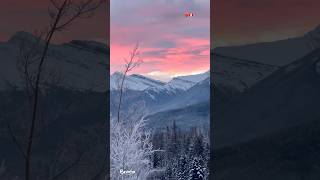 Canmore Alberta Canada foryou nature mountains travel canada fyp foryoupage [upl. by Nylaehs]