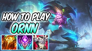 HOW TO PLAY ORNN TOP DIAMOND GUIDE  ELDERWOOD ORNN GAMEPLAY  Build amp Runes  League of Legends [upl. by Won]