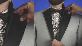 The Lapel Project  As seen on Shark Tank  Transform in seconds How to adhere lapels correctly [upl. by Phillida488]