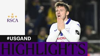 HIGHLIGHTS Union SaintGilloise  RSC Anderlecht  20232024 [upl. by Bowne388]