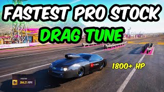 THE FASTEST PRO STOCK CAMARO DRAG TUNE  Forza Horizon 5 [upl. by Vasquez997]