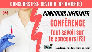 Tout savoir sur le Concours infirmier IFSI et sa préparation 04 Série Réussir le concours IFSI [upl. by Staley]