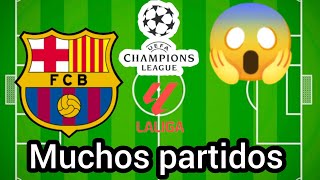 😱 El calendario más complicado del Barça en La Liga y la Champions League [upl. by Acinorej]