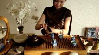 Traditional chinese tea ceremony [upl. by Llednor9]