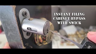 033 Instant Filing Cabinet Bypass Using SWICK [upl. by Sterner]