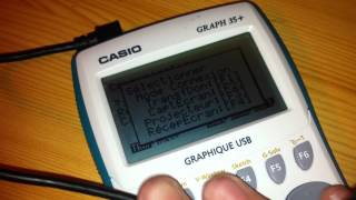 Installer un programme sur calculette  Astuce calculatrice graphique [upl. by Arissa940]