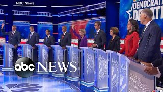 Biggest moments from 1st Democratic debate [upl. by Llenwad332]