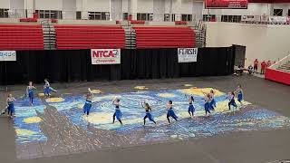 Weatherford HS Winterguard 2022 Starry [upl. by Atnamas]