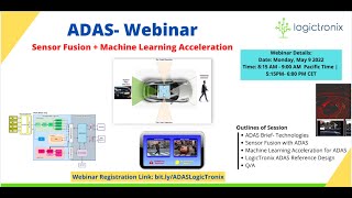 ADAS Webinar Sensor Fusion  Machine Learning Acceleration [upl. by Martha]