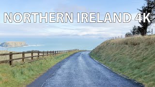 Northern Ireland 4K  Causeway Coastal  Scenic Drive [upl. by Erl539]