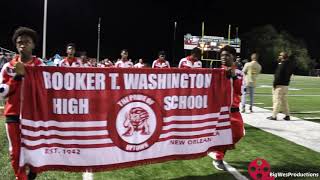 Booker T Washington Marching Band Marching Out vs GWCarver 2024 [upl. by Amoihc699]