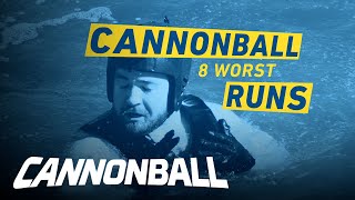 Cannonball  Top 8 Worst Runs  Season 1  on USA Network [upl. by Ylagam]