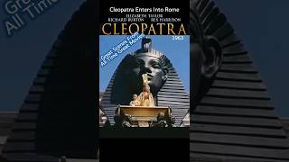 Cleopatra Enters Famous Scene from Rome Great Movies Elizabeth Taylor amp Richard Burton shorts [upl. by Colet228]