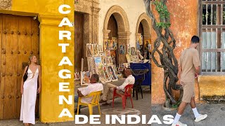 CARTAGENA COLOMBIA VLOG  Exploring the Old City Getsemani amp The Rosario Islands [upl. by Hardi]