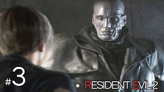 RESIDENT EVIL 2 FUGINDO DO HOMEM DA CAPA PRETA [upl. by Nivanod]