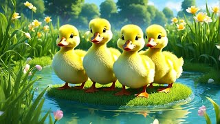 Five Little Ducks  Popular Nursery Rhyme for Kids  Educational Kids Songs  Baby Songs [upl. by Longwood800]