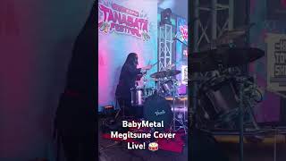 Babymetal Megitsune Drum Cover live at Megatrade Hall SM Megamall [upl. by Enal529]