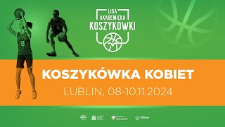 Liga Akademicka AZS  Lublin  Koszykówka K  Politechnika Krakowska  UMCS Lublin [upl. by Fiorenze]