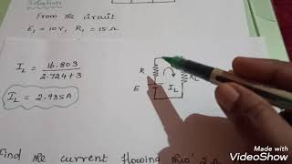 Millmans TheoremProblem2Circuit Theory [upl. by Joy]