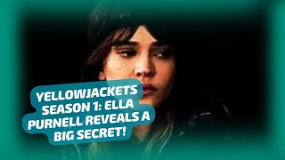 YELLOWJACKETS SEASON 1 ELLA PURNELL REVEALS A BIG SECRET [upl. by Akemad]