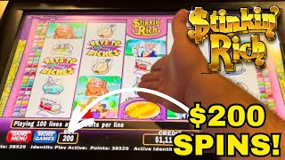 Stinkin Rich with 200 spins Don’t be Stinkin [upl. by Ladew]