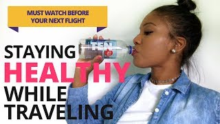 Staying Healthy While Traveling  Flight Attendant Tips [upl. by Vasileior]