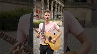 Altes Museum in Berlin should be grooving too 🕺acousticguitar music groove berlin livemusic [upl. by Taam587]