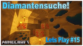 Die DIAMANTENSUCHE  Vorbereitungen auf 30LVL Enchanter  Minecraft Lets Play 15 [upl. by Pfosi78]