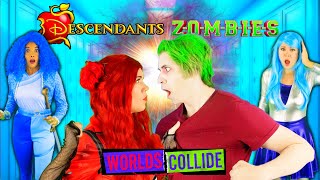 DESCENDANTS ZOMBIES Worlds COLLIDE [upl. by Ylerebmik94]