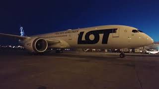 LOT Polish Airlines Boeing 7879 Dreamliner  Toronto YYZ First FlightPierwszy Rejs [upl. by Levi]