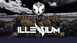 Illenium  Tomorrowland Minecraft Edition 2024 Weekend 2 FAN MADE [upl. by Laamaj]