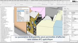 1 Explorer les différentes categories REVIT et classes IFC [upl. by Guerra31]