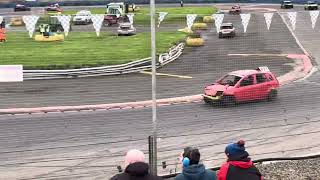 Micro bangers all comers 2 DD 131024  lochgelly raceway [upl. by Tani]