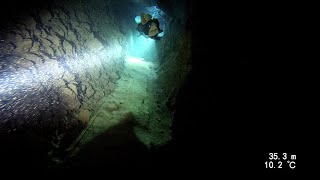 Iron Mine B Deep Section CaveMine Diving UK Full Ver [upl. by Maloney83]