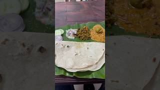 Authentic North Karnataka Jolada Rotti Meals shorts joladarotti northkarnataka food jowarroti [upl. by Aima605]