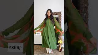 Meesho Kurta Sets Under 500  Niharika Jain [upl. by Nayab976]