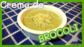 Crema de BRÓCOLI en Olla GM D [upl. by Nylcoj]