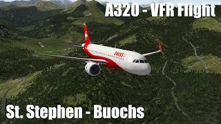 Schweizer Lets Play XPlane 10 Neunseehentour im Airbus A320 [upl. by Hankins117]