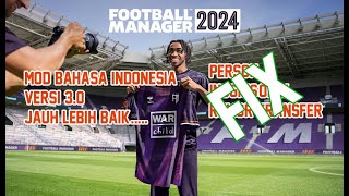 Update 30 MOD Football Manager 2024 Bahasa Indonesia Gratis [upl. by Evreh]