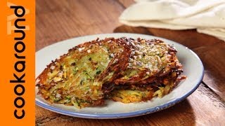 Rosti di patate e zucchine  Ricetta vegetariana semplicissima [upl. by Arada]