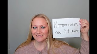 Video 1109 Karenses nye klubb NOTEKLUBBEN [upl. by Ause859]