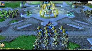 Warcraft 3 Siege of Quelthalas  Sylvanas Ranger Corps  Custom Gameplay [upl. by Eeslek]